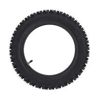3.00 12 80 100 12 Bekelės motociklo padanga ir 90 100 12 Kameros komplektas su ventiliu mini purviniems motociklams