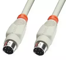 Pelė PS/2 Kabelis - Lindy 1 M 6 Kontaktų Mini-DIN M-M