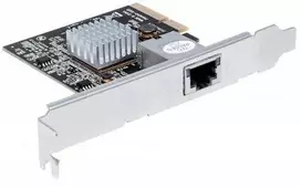 „Intracom INTELLINET PCI Express“ tinklo plokštė 10 gigabitų 10GBASE-T 5GBASE-T 2,5GBASE-T 1 prievado PCI Express 2.0