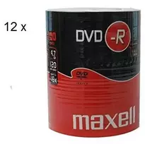 DVD-R diskai MAXELL, 4,7GB, 16X, 120 min., 100 vnt.