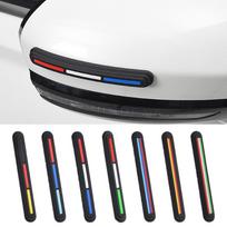 4 vnt. automobilio durų apsauga, apsauga nuo briaunų, galinio vaizdo veidrodžio buferio apdailos juostelė, apsauganti nuo įbrėžimų Style1 01