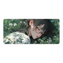 Cartoon Mouse Pad Rectangle Waterproof Home Office Gaming Computer Laptop Mousepad Desk Mat with Non-slip M