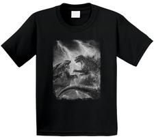 Gamera fight Godzilla, Giant Monster Cartoon Love Funny  T Shirt Tee Gift New Unisex T-Shirt XXXL