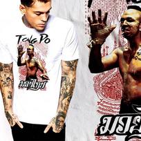Kung Fu Bloodsport Muay Thai Kickboxer TONG PO  Martial Arts Thai Boxer Yak Sant Unisex T-Shirt XXXXL