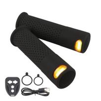 1 Pair Remote Control Scooter Handlebar Cover with Turn Signal Light E-Scooter Handle Grips Cover Replacement for M365 Pro 1S Pro 2 Mi3 1 Set juoda