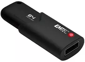 Atmintinė Emtec B120 Click Secure 64GB USB 3.2