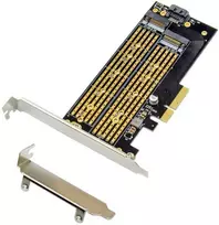 Valdiklis MicroConnect PCie x4 M.2 Key NMVE SSD Adapt