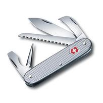 VICTORINOX Swiss Army 7 ALOX Swiss Army Knife Multifunctional Knife for Outdoor with Saw and Reamer A with 7 and - Camping, (Hole Punch). Swiss-made