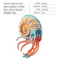 Hermit Crabs Marine Life Pvc Model Set With Realistic Sea Creatures For Children Educational Nautilus 3