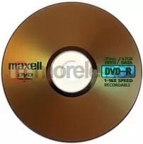 DVD-R diskai MAXELL, 4,7GB, 16X, 120 min., 50 vnt., rietuvėje