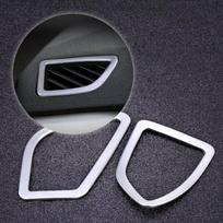 2vnt sidabro spalvos chromuotas automobilio salono oro kondicionavimo angos išleidimo angos apdailos dangtelis, skirtas BMW 3 4 serijos GT F30 F32 F34