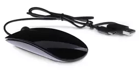 Pelė LMP Easy Pelė USB-C, juoda