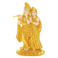 Radha ir Krišna Budos Statulėlė Dervos Figūrėlė Hindu Dievas Deivė Dekoras Dovanos Meditacijos Statulėlės Figūrėlės Skulptūra Ornamentai