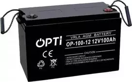 Volt AKUMULIATORIUS 12V/100AH-OPTI