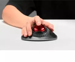 Pelė Kensington - Orbit Trackball with Scroll Ring bevielis - Juodas