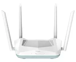 D-Link | AX1500 Smart Maršrutizatorius | R15 | 802.11ax | 1200+300Mbit/s | 10/100/1000Mbit/s | Ethernet LAN (RJ-45) jungtys 3 | Mesh Support Yes | MU-MiMO Yes | No mobile broadband | Antenna type 4xExternal