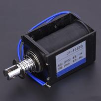 JF 1683B Push Pull Type DC Solenoid Electromagnet 78.4N  24VDC 20mm Stroke