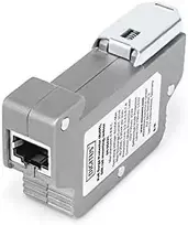 „Digitus“ | „PoE“ viršįtampių apsauga, RJ45 | DN-95421 | Lizdų kiekis: 1