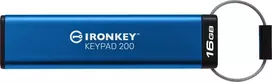 KINGSTON 16GB IRONKEY KEYPAD 200, FIPS 140-3 LVL 3 (PENDING) AES-256 ENCRYPTED