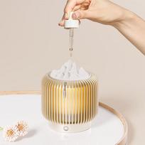 OIMG Smart Bluetooth Speaker with Aroma Diffuser & Ambient Light smėlis