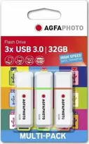 AgfaPhoto USB 3.0 Gen 1 32GB Color Mix MP3