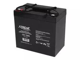 82-229# Pūt Gelio baterija 12V 75Ah XTREME