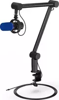 Endorfy Solum Broadcast juodas kondensatorinis mikrofonas su laidu + laikiklis | USB