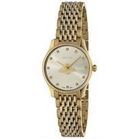 Gucci YA1265021 G-Timeless 29mm Moteriškas laikrodis 29mm auksas
