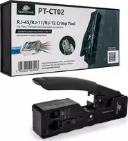 Maršrutizatorius „Spacetronik“ užspaudimo įrankis RJ45 / RJ12 / RJ11 (PT-CT02)