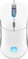 Endorfy GEM Plus balta pelė su laidu | 19000 DPI
