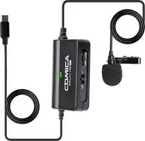Mikrofonas - Comica SIG.LAV V05UC lavalier 3.5mm TRRS juodas