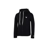 Under Armour Project Rock Cc Fleece Hoodie Women Black 1356958-001 XS