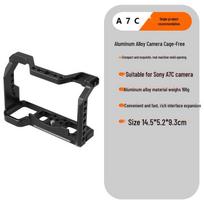 Aluminum Alloy Camera Cage for Sony A7M3, A7R3, A7C, A9, Canon R5, R6