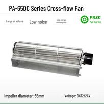 PA650DC12V24 V formos tylus būgninis ventiliatorius - didelis oro srautas, skersinio srauto dizainas. 190mm 24V