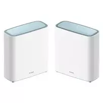 Maršrutizatorius D-Link | EAGLE PRO AI AX3200 tinklo sistema | M32-2 (2 vnt. pakuotė) | 802.11ax | 2402+300Mbit/s | 10/100/1000Mbit/s | Ethernet LAN (RJ-45) jungtys 2 | Tinklo palaikymas: Taip | MU-MiMO: Taip | Ne, mobilusis plačiajuostis ryšys: Ne | Antenos tipas: Integruotos visakryptės antenos