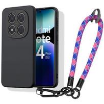 Case for Xiaomi Redmi Note 14 Pro Plus 5G/Note 14 Pro+ 5G, Scratch-Resistant with Detachable Bracelet