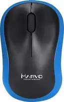 Marvo DWM100BL Bevielė pelė, juoda-mėlyna, 1000DPI