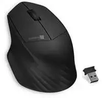 Connect IT CONNECT IT Triple SmartSwitch belaidė pelė, 2,4 GHz ir Bluetooth 5.0, juoda