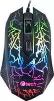 C-TECH žaidimų pelė Tychon (GM-03P), paprasti žaidimai, žaidimai, 7 spalvų foninis apšvietimas, 3200 DPI, USB