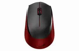 Pelės Genius Pelės NX-8000S, 1600DPI, 2.4 [GHz], optinis, III klasės, belaidis USB, juodas ir raudonas, AA