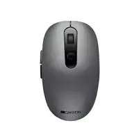 CANYON MW-9, 2 in 1 Optinė belaidė pelė 6 mygtukai, DPI 800/1000/1200/1500, 2 mode(BT/ 2.4GHz), Baterija AA*1pcs, Pilkas, 65.4*112.25*32.3mm, 0.092kg
