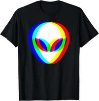 I Don't Believe in Humans TShirt Funny Alien Space Gift Tee Graphic T Shirts Men Clothing Tops Streetwear Camisetas S