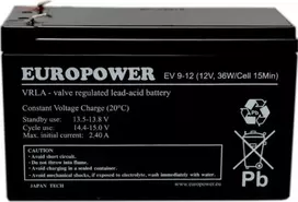 EMU 12V 9Ah VRLA baterija