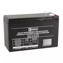 Emos Nereikalaujantis priežiūros švino-rūgšties akumuliatorius 12 V/7,2 Ah, 6,3 mm greitis