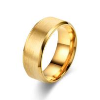 Klasikiniai 8 mm nerūdijančio plieno vyriški žiedai, rožinio aukso spalvos, matinio paviršiaus, vestuvinis žiedas, unisex, sužadėtuvių, dovanos, tiesioginis pristatymas 8