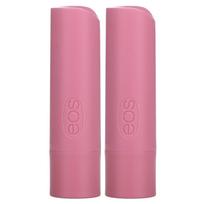 EOS, ekologiškas 100 % natūralus taukmedžio sviesto lūpų balzamas, braškių šerbetas, 2 pakuotės, 4 g (0,14 uncijos) už pakuotę