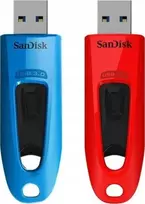 Pendrive SanDisk Ultra (2 vnt.), 64GB (SD48- 064G- G46BR2)