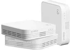 Strong Maršrutizatorius Stiprus Stiprus WI-FI MESH HOME TRIO PACK 1200 Dviejų juostų (2,4 GHz/5 GHz) Wi-Fi 5 (802.11ac) Baltas 3 Wewnętrzne