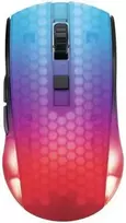 Belaidė pusiau permatoma DELTACO GAMING žaidimų pelė, DM320, RGB, itin lengva, juoda / GAM-145