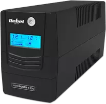 Nepertraukiamo maitinimo šaltinis UPS REBEL modelis Nanopower Plus 850 neprisijungus 850VA 480W 230V 50Hz LCD USB RJ45